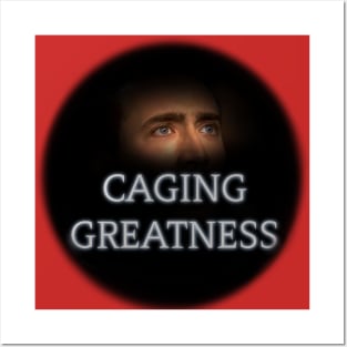 Caging Greatness Main Logo Posters and Art